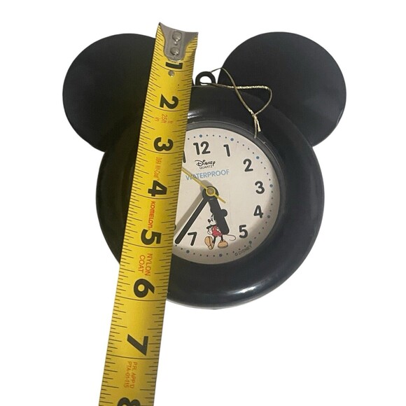 Disney’s Mickey Mouse clock battery operated Waterproof Works Vintage ULTRA RARE - Picture 7 of 8